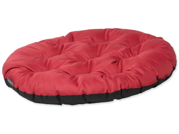 Picture of Oval cushion DOG FANTASY Basic red 92 cm