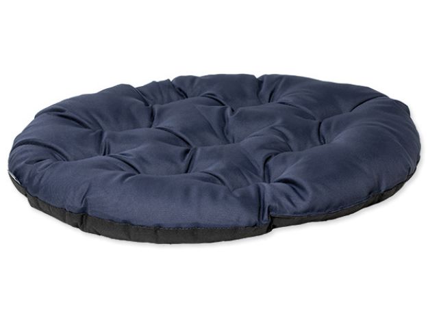 Picture of Oval cushion DOG FANTASY Basic blue 65 cm