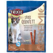 Tycinky TRIXIE Cat Premio Quadro Anti-Hairball drubež a játra 20g