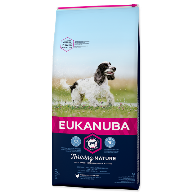 EUKANUBA Mature Medium Breed 15kg