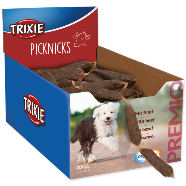 Pamlsek TRIXIE Dog Premio Picknicks klobása hovezí 8g