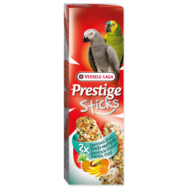 Tycinky VERSELE-LAGA Prestige exotické ovoce pro velké papoušky 140g