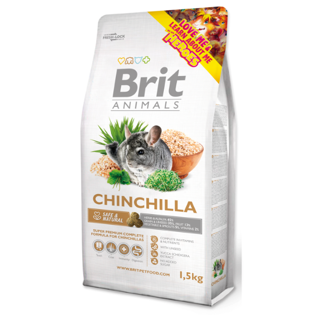 BRIT Animals Chinchila Complete 1,5kg
