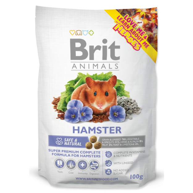 BRIT Animals Hamster Complete 100g