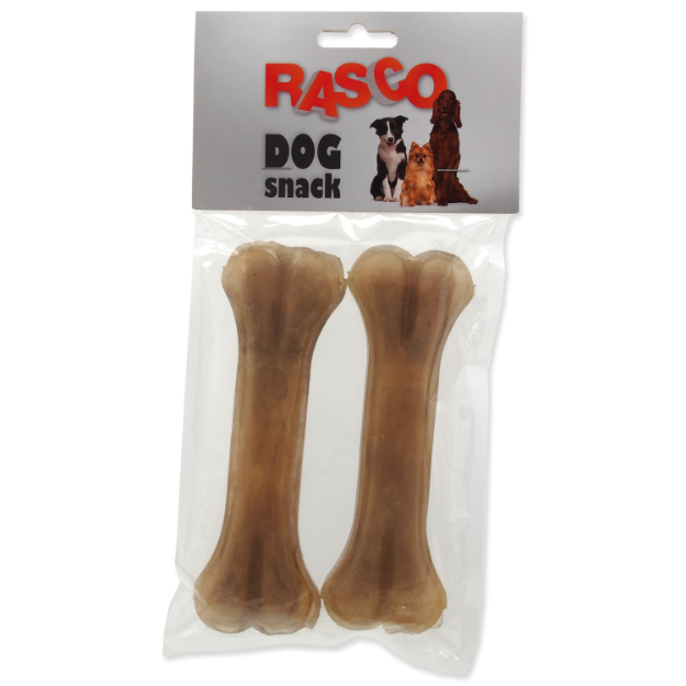 Kosti RASCO Dog buvolí 15 cm 2ks