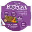 Kalíšek LITTLE BIGPAW Dog kachna & zelenina 85g