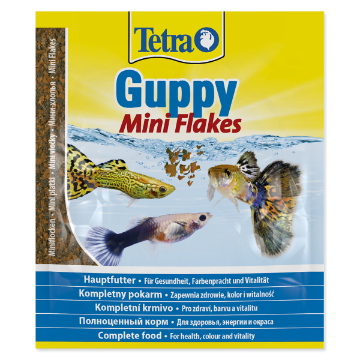 tetra guppy mini flakes