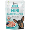 Kapsicka BRIT Care Mini Rabbit & Salmon fillets in gravy 85g