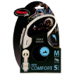 Vodítko FLEXI New Comfort páska cerné M - 5 m 