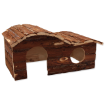 Domek SMALL ANIMALS kaskada drevený s kurou 43 x 28 x 22 cm 