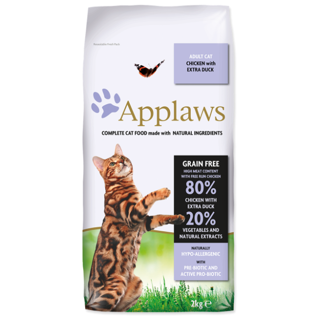 APPLAWS Dry Cat Chicken with Duck 2kg