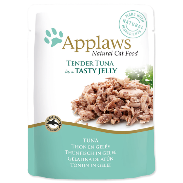 Kapsicka APPLAWS Cat Pouch Tuna Wholemeat in Jelly 70g