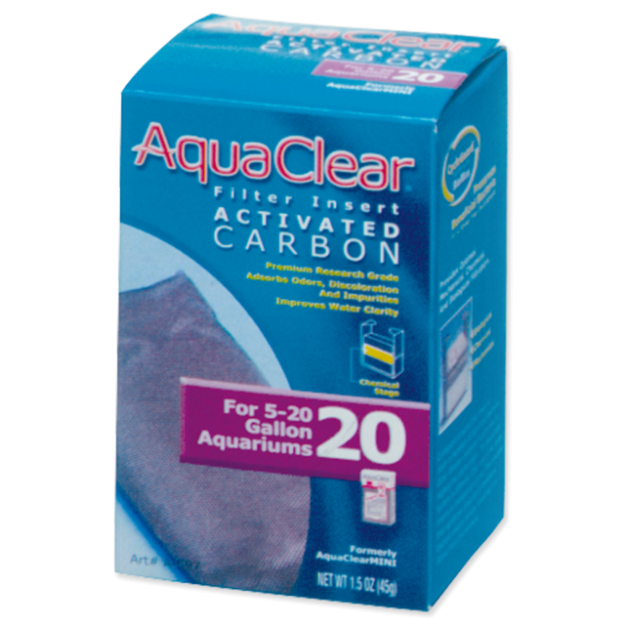 Nápln uhlí aktivní AQUA CLEAR 20 (AC mini) 45g