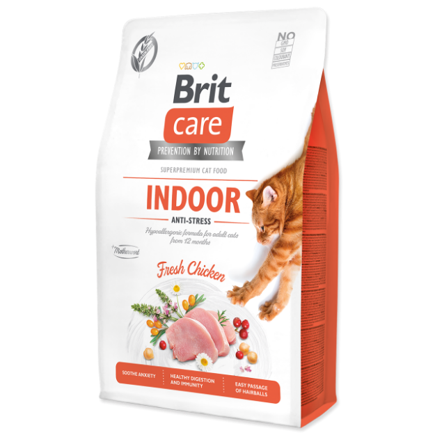 BRIT Care Cat Grain-Free Indoor Anti-stress 2kg