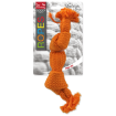 Uzel DOG FANTASY oranžový pískací 2 knoty 22 cm 