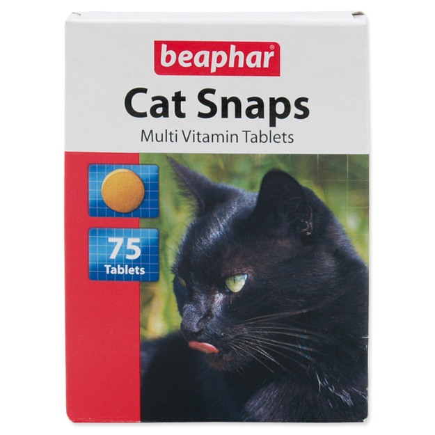 Picture of Tablety BEAPHAR Cat Snaps multivitaminové 75tablet
