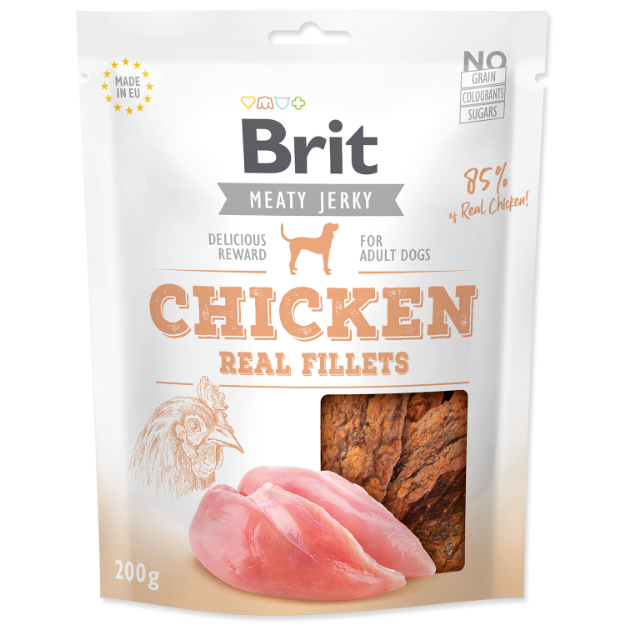 Picture of Snack BRIT Jerky Chicken Fillets 200 g 