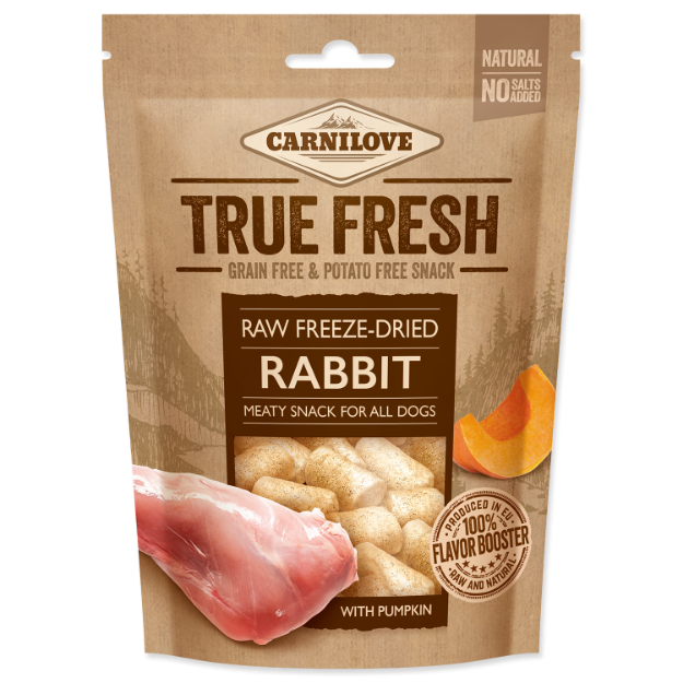 Picture of CARNILOVE Raw freeze-dried Rabbit with pumpkin 40g