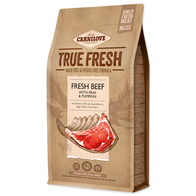 Picture of CARNILOVE True Fresh BEEF for Adult dogs 1,4 kg