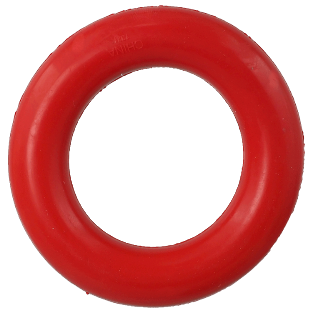 Picture of Hračka DOG FANTASY kruh červený 9cm