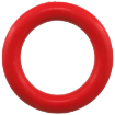 Picture of Hračka DOG FANTASY kruh červený 15cm