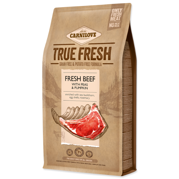 Picture of CARNILOVE True Fresh BEEF  for Adult dogs 4 kg