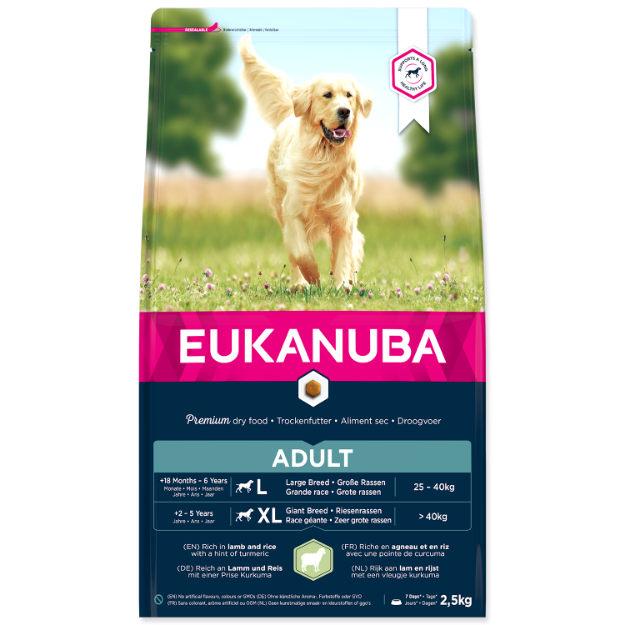 Picture of EUKANUBA Adult Large Breed Lamb & Rice 2,5kg