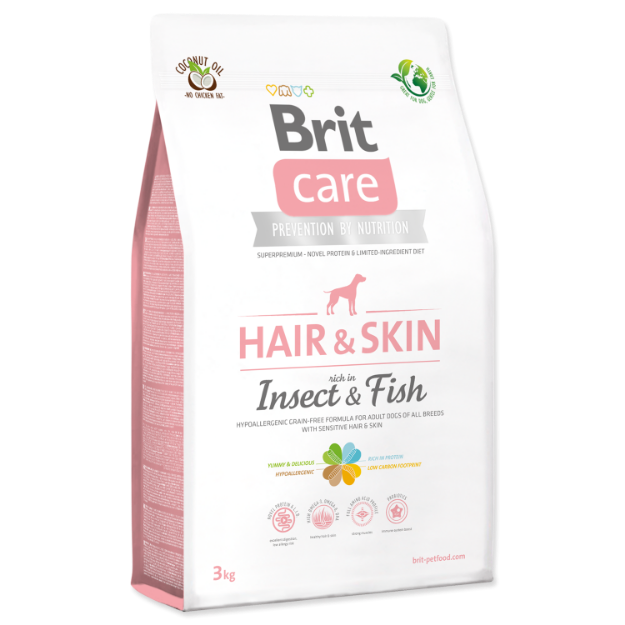 Picture of BRIT Care Dog Hair & Skin. Insect&Fish 3 kg