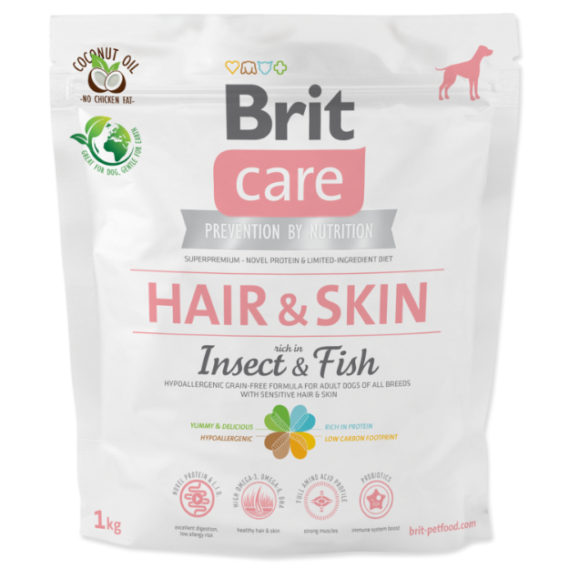 Picture of BRIT Care Dog Hair & Skin. Insect&Fish 1 kg