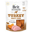 Picture of Snack BRIT Jerky Turkey Meaty Coins 80g 