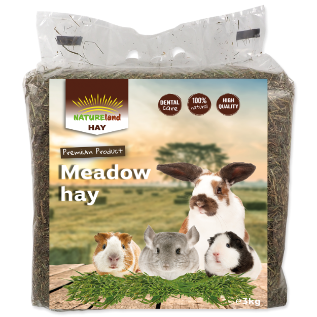 Picture of Seno NATURE LAND Meadow Hay z horských luk 3 kg