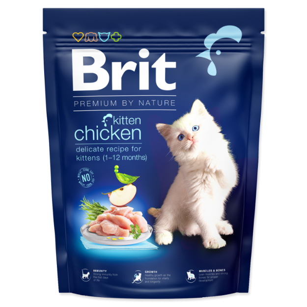 Picture of BRIT Premium by Nature Cat Kitten Chicken  300 g