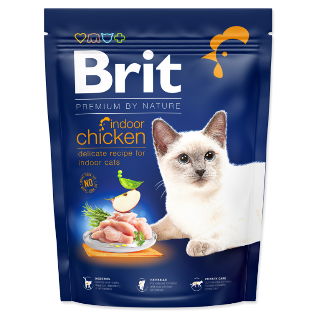 Picture of BRIT Premium by Nature Cat Indoor Chicken  300 g