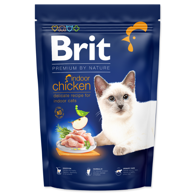 Picture of BRIT Premium by Nature Cat Indoor Chicken  1,5 kg