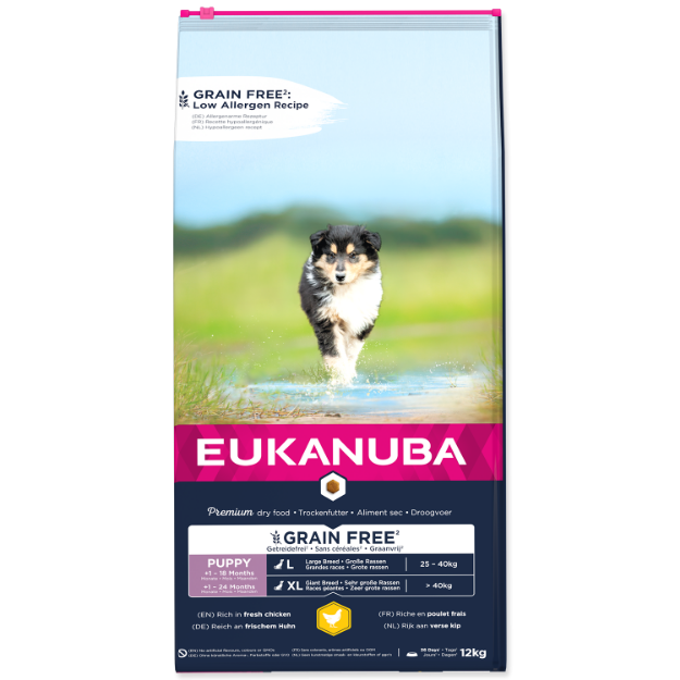 Picture of EUKANUBA Puppy & Junior Large Grain Free Chicken  12 kg