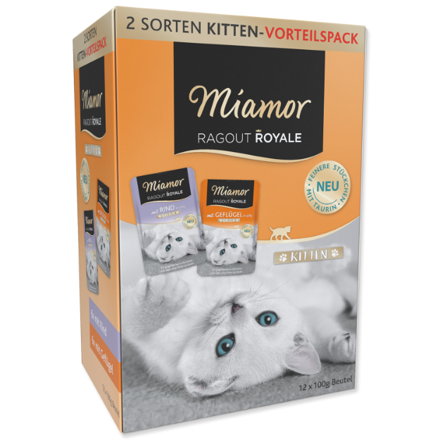 Picture of Kapsičky MIAMOR Ragout Royale Kitten v želé multipack 1200g